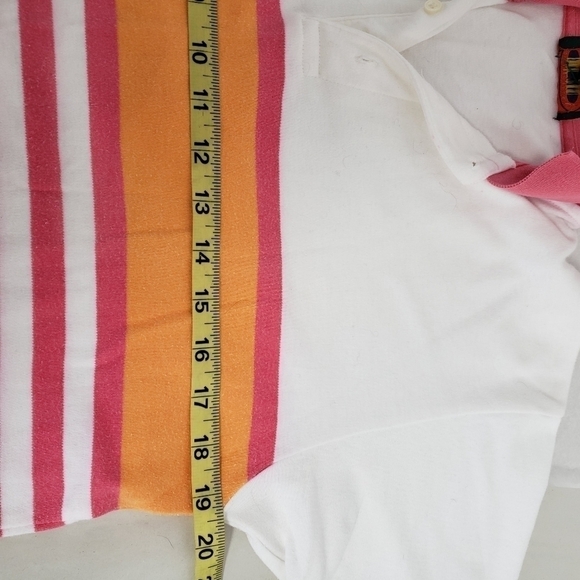 Vintage Charter Club 80s Preppy Polo M Cotton Hong Kong - Picture 8 of 11